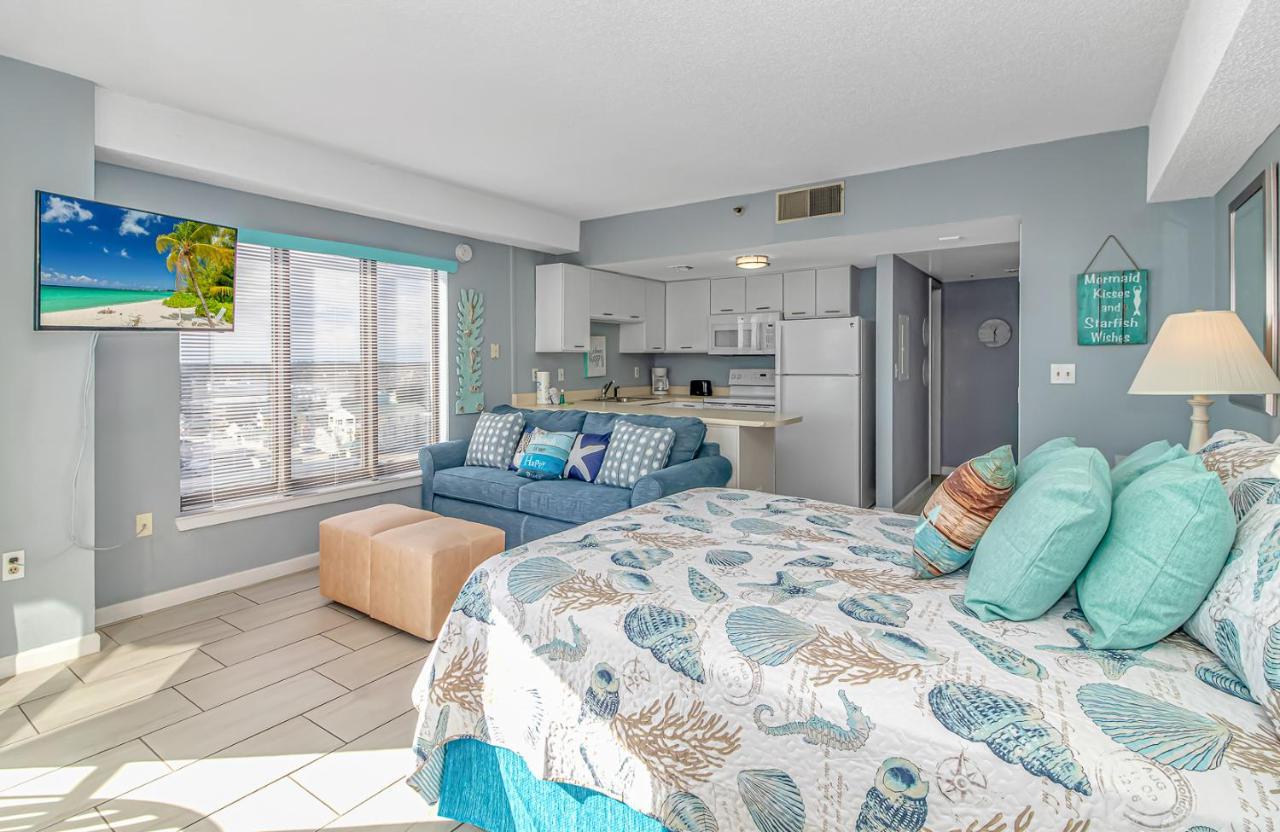 מירטל ביץ' Angled Oceanfront Studio With Incredible Views! Palace Resort 1003 - Sleeps 4 Guests מראה חיצוני תמונה