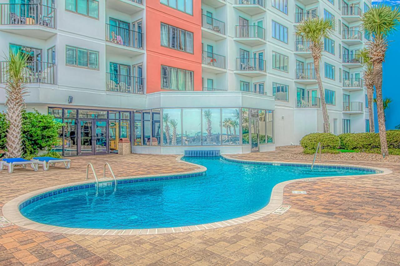 מירטל ביץ' Angled Oceanfront Studio With Incredible Views! Palace Resort 1003 - Sleeps 4 Guests מראה חיצוני תמונה