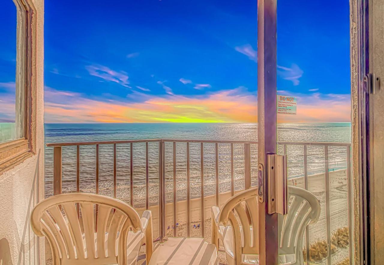 מירטל ביץ' Angled Oceanfront Studio With Incredible Views! Palace Resort 1003 - Sleeps 4 Guests מראה חיצוני תמונה